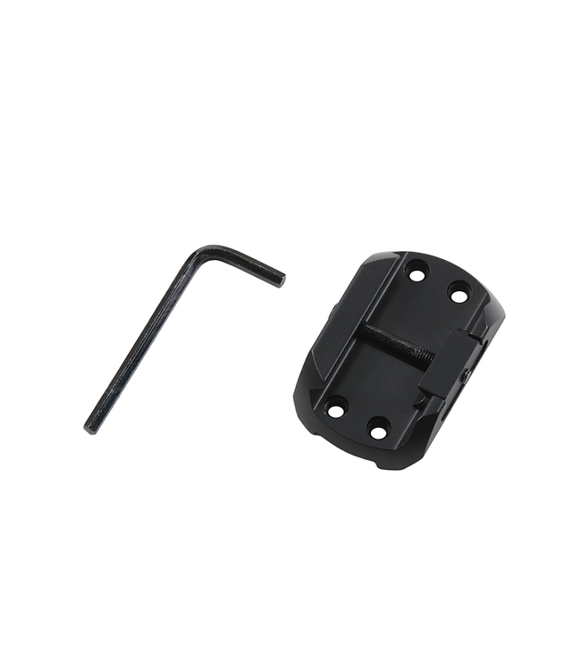 Lancer Tactical Micro Red Dot Sight with Riser Mount (Color: Black)