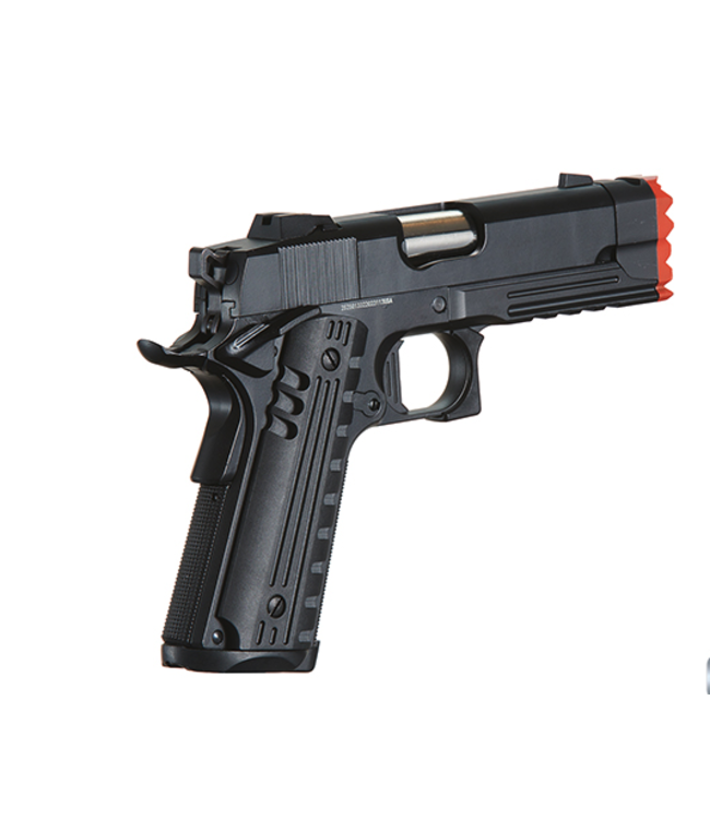 Golden Eagle 3316 1911 Gas Blowback Airsoft Pistol w/ Muzzle Brake