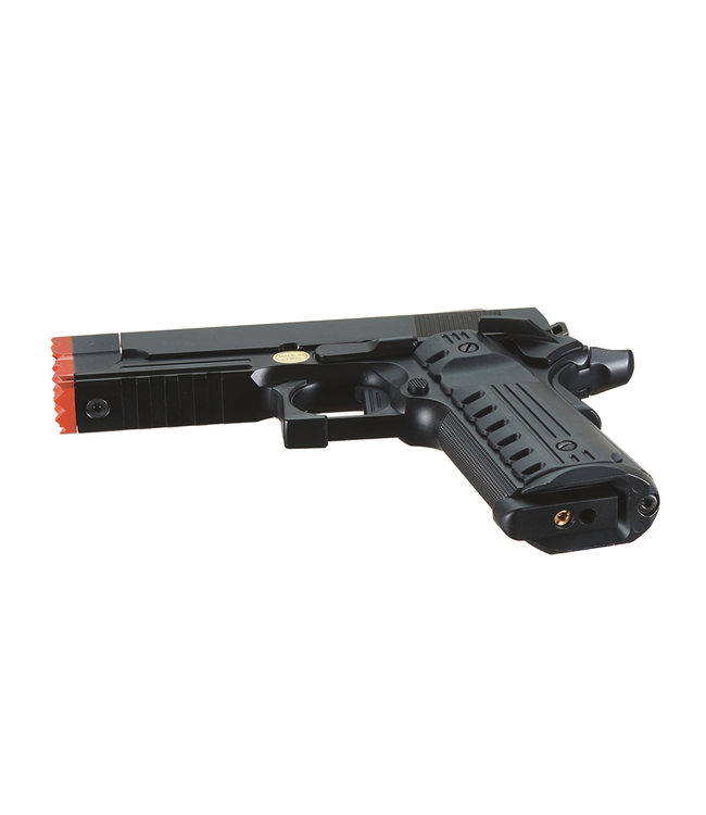Golden Eagle 3316 1911 Gas Blowback Airsoft Pistol w/ Muzzle Brake