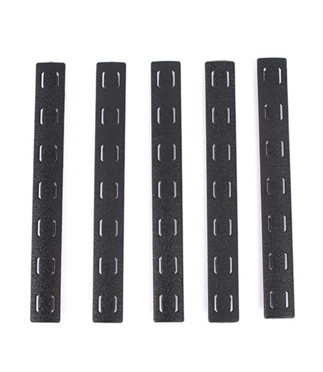 M-Lok Rail Panel Kit (5 pcs) Black