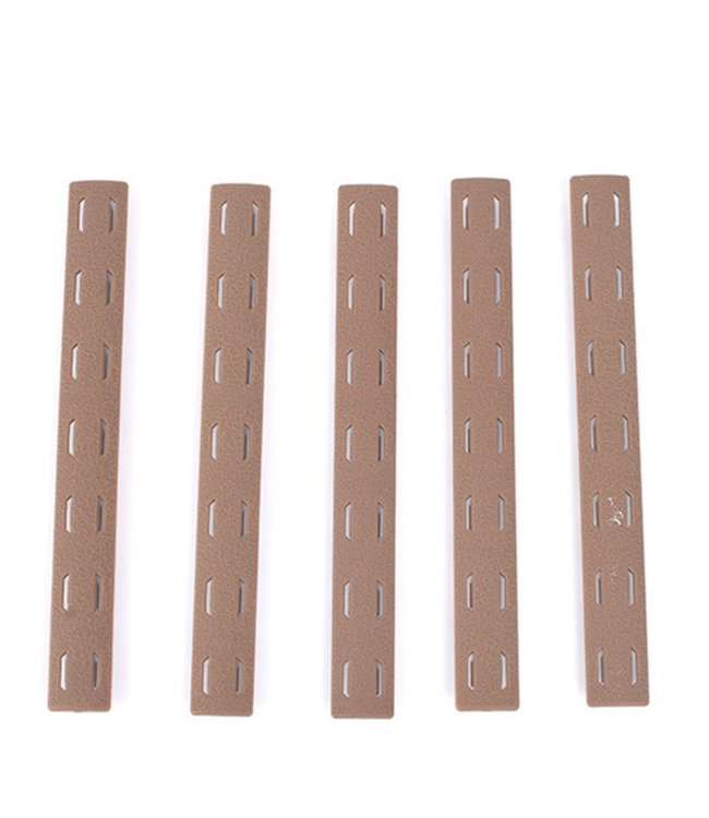 Arne Tactical M-Lok Rail Panel Kit (5 pcs) Dark Earth