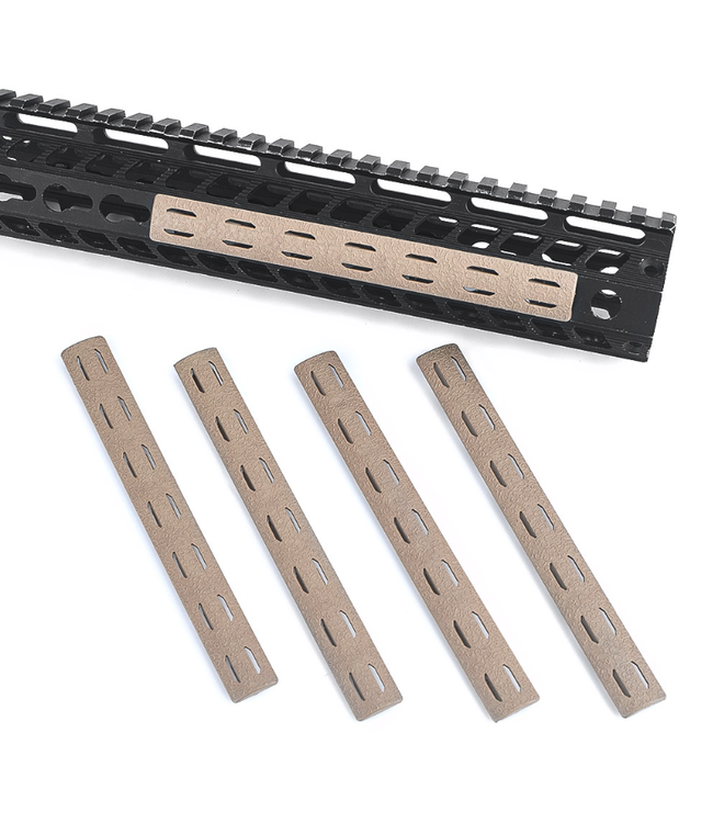Keymod Rail Panel Kit (5 pcs) Dark Earth