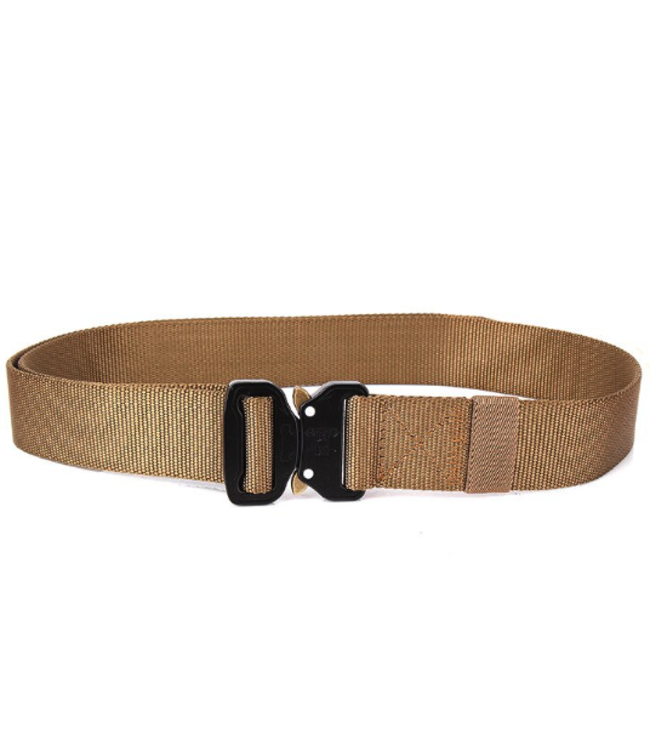 Arne Tactical - Tactical Belt With Cobra Buckle - Fully Adjustable (One Size Fits All) Dark Earth