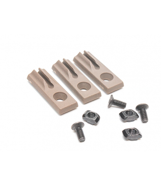 Arne Tactical Arne Tactical Cable Management Clip Set (Keymod & M-Lok) Dark Earth
