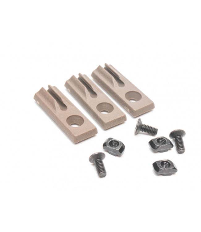 Arne Tactical Cable Management Clip Set (Keymod & M-Lok) Dark Earth