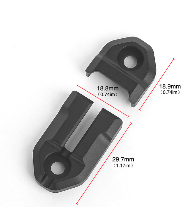 Switch M-LOK & Keymod Mount Plates (Black)