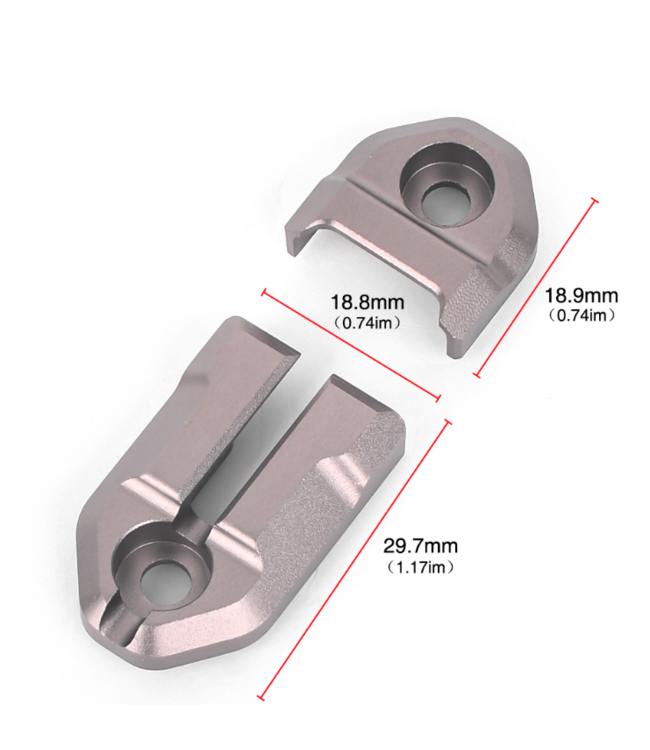 Switch M-LOK & Keymod Mount Plates (Dark Earth)
