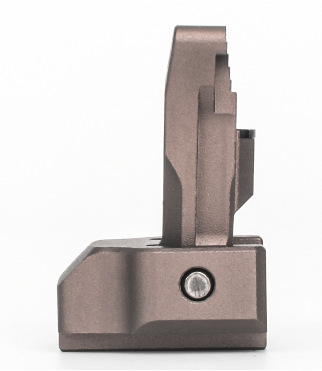 Backup Folding Iron Sight for Airsoft Fusion (Dark Earth)