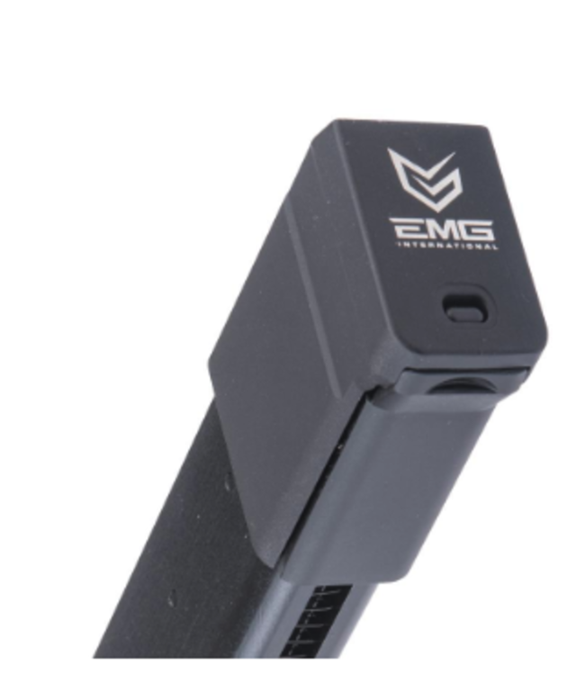 EMG 34 Round Extended Magazine for JW2 Combat Master Glock BLU M22 & Compatible Gas Blowback Airsoft Pistol (Model: Green Gas)