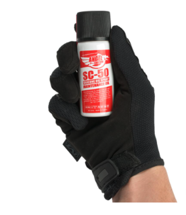 Angel Custom Silicone Oil Spray Airsoft Parts Lubricant 50mL Bottle (Weight: Light / 1 Bottle)