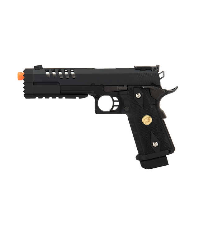 WE-Tech WE Tech 1911 Hi-Capa Custom "Hyper Strike" Gas Blowback Airsoft Pistol (BLACK)