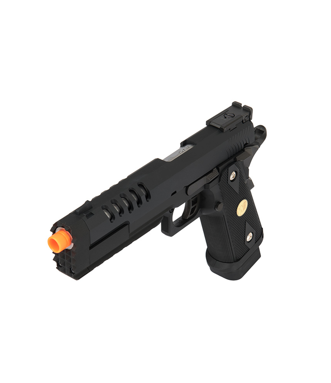 WE Tech 1911 Hi-Capa Custom "Hyper Strike" Gas Blowback Airsoft Pistol (BLACK)