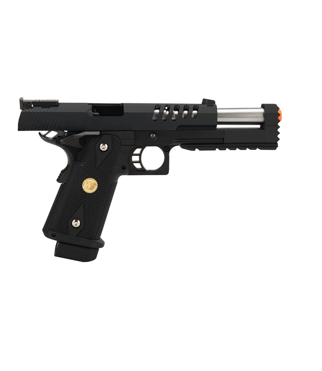 WE Tech 1911 Hi-Capa Custom "Hyper Strike" Gas Blowback Airsoft Pistol (BLACK)