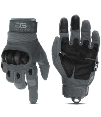 Glove Station The Combat Hard Knuckle Gloves (Gray) Small