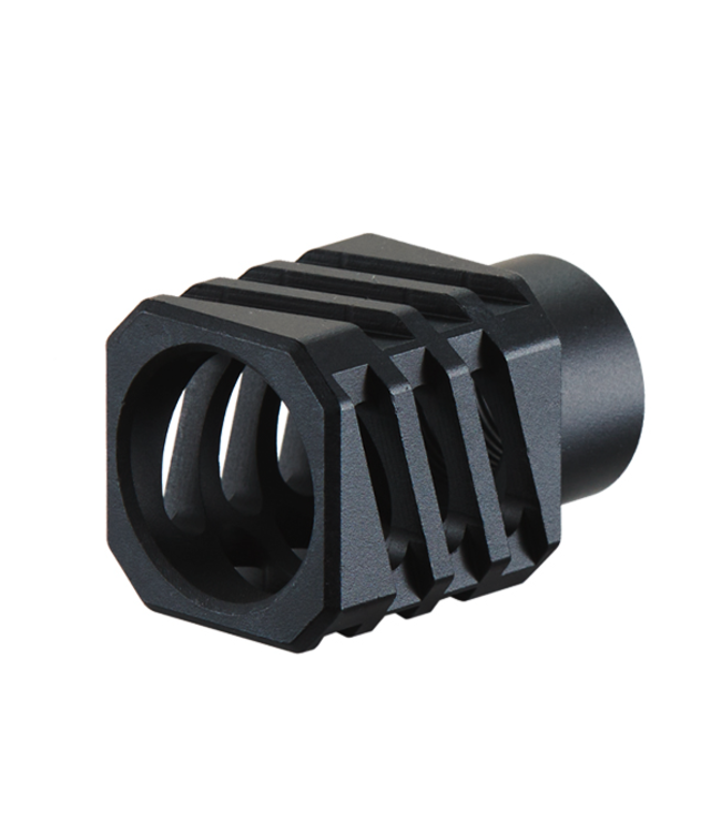 Zion Arms R15 Mod 1 Short Barrel Airsoft Rifle with Delta Stock (Color: Black & Gold)