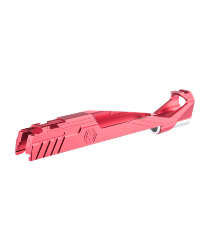 Edge Airsoft Custom CNC "Giga" Slide for Tokyo Marui Hi-Capa Airsoft Pistols (Color: Red)