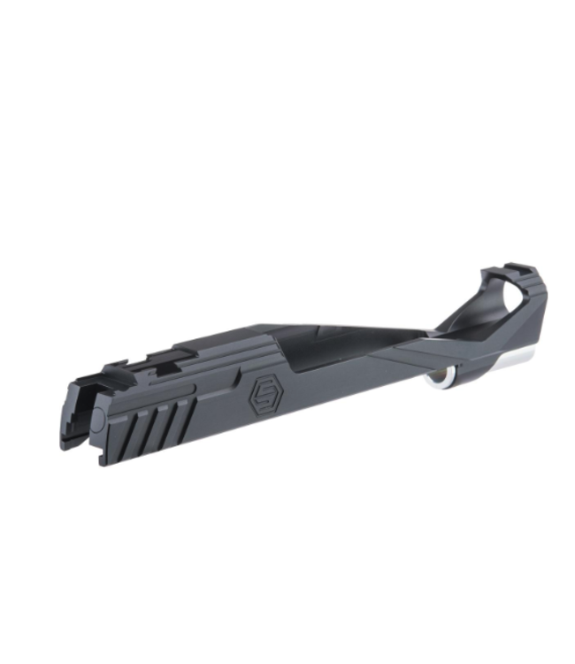 Edge Airsoft Custom CNC "Giga" Slide for Tokyo Marui Hi-Capa Airsoft Pistols (Color: Black)