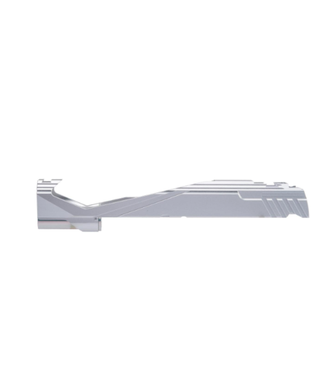 Edge Airsoft Custom CNC "Giga" Slide for Tokyo Marui Hi-Capa Airsoft Pistols (Color: Silver)