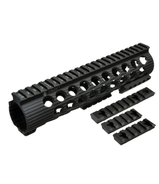 Troy Industries Troy Industries Licensed TRX Battle Rail for M4 Series AEG by Madbull Airsoft (Color: Black / 9")