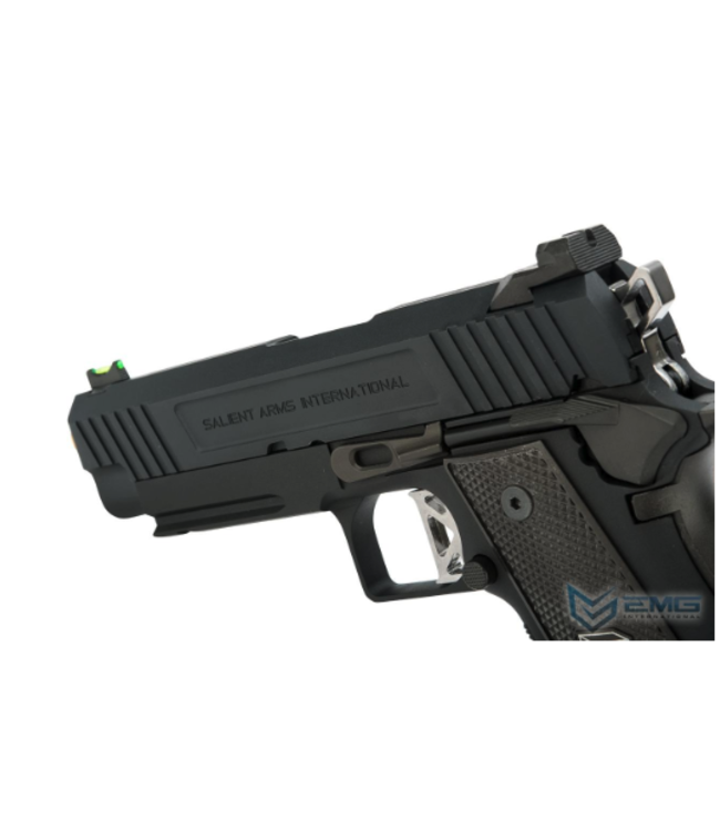 EMG / Salient Arms International 2011 DS 4.3 Airsoft Training Weapon (Color: Black / Green Gas)