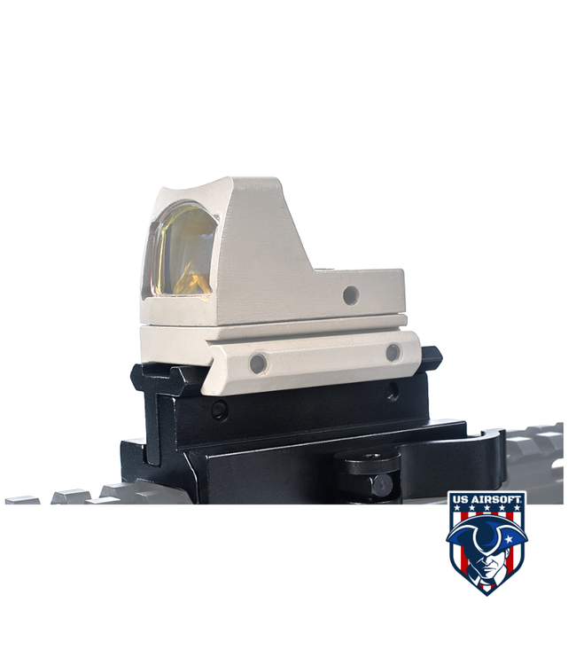 Arne Tactical Rail Mount 5 Slot 1" QD Sight Riser (Height & Tilt Adjustable)