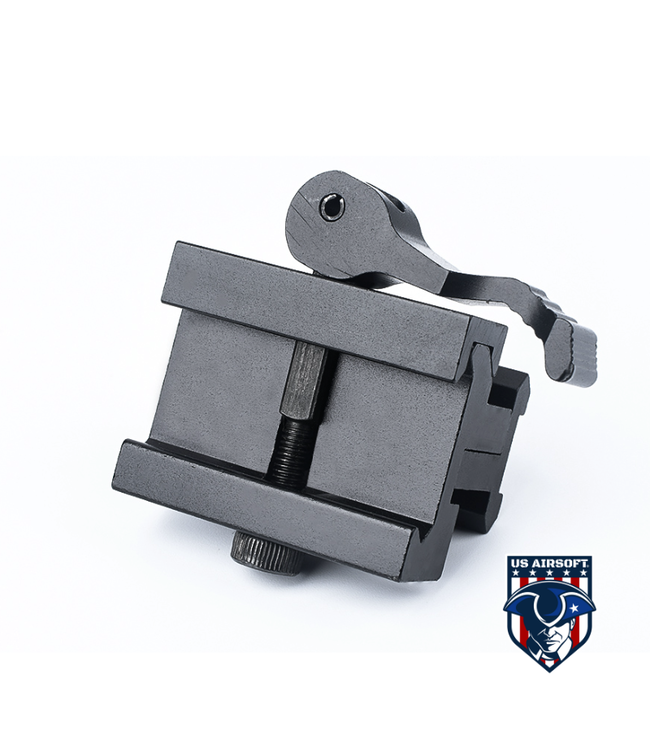 Arne Tactical Rail Mount 3 Slot 1" QD Sight Riser (Height & Tilt Ajustable)