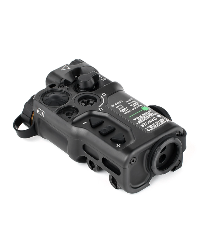 Arne Tactical RAID X Aiming Green & IR Laser (aluminum) Black