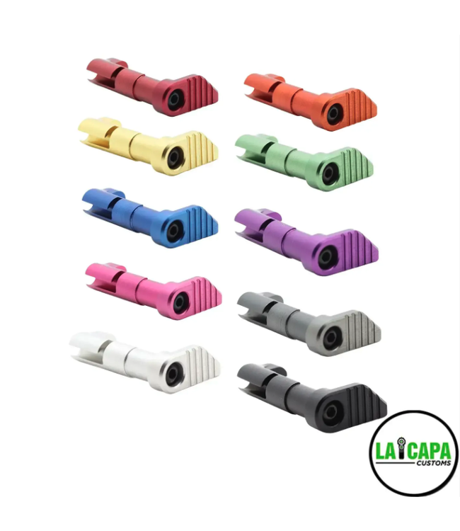 LA Capa Customs 7075 Magazine Catch for Hi Capa (Green)