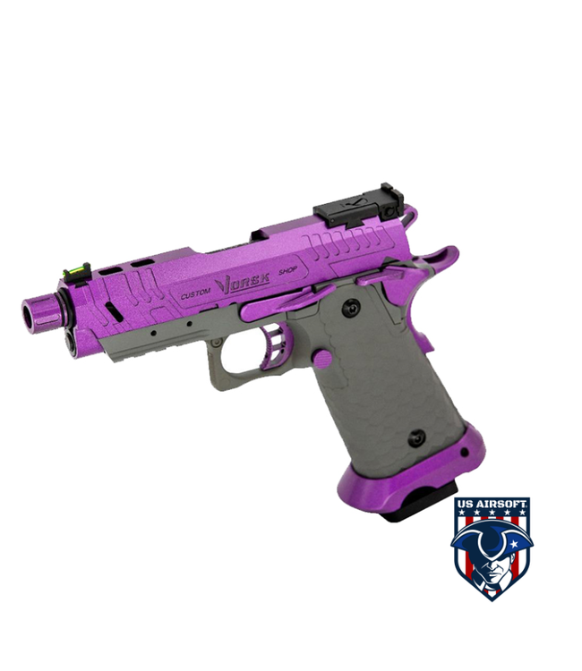 Vorsk Airsoft CS Compact Vengeance 3.8 Hi Capa - Purple/Grey