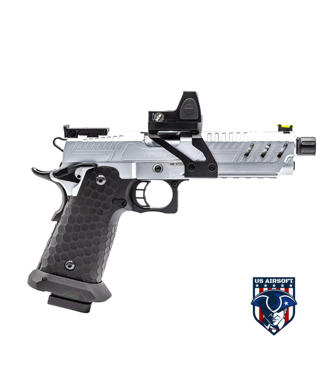 Vorsk Airsoft CS Vengeance 5.1 Hi Capa + Micro Red Dot - Silver/Black