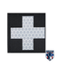 Evike Matrix Reflective Medic Patch w/ Nylon Bordering (Color: Black / White)