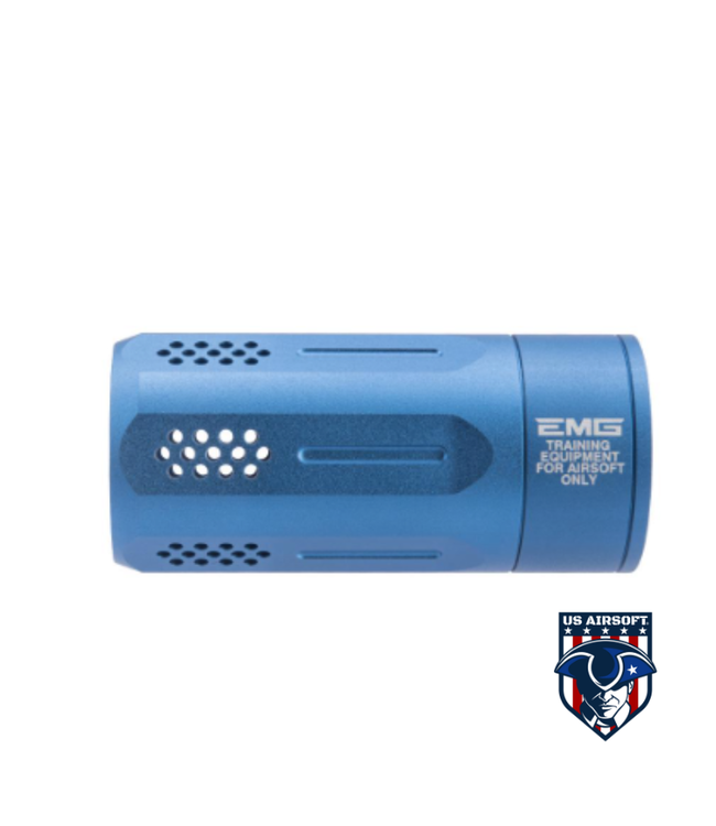 EMG Strike Industries Oppressor Universal Blast Shield w/ Built-In ACETECH Bifrost M RGB Rechargeable Tracer (Color: Blue)