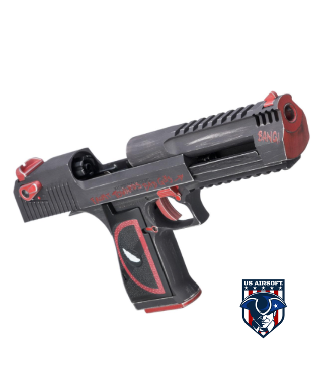 Desert Eagle Licensed L6 .50AE Full Metal Gas Blowback Airsoft Pistol by Cybergun (Color: Maximum Effort! / Green Gas / Gun Only)