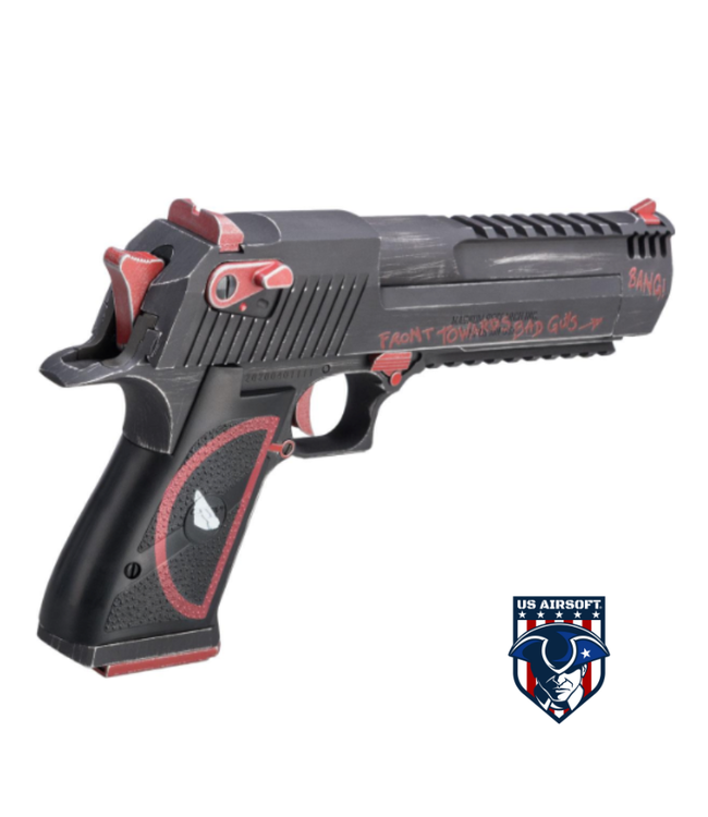 Desert Eagle Licensed L6 .50AE Full Metal Gas Blowback Airsoft Pistol by Cybergun (Color: Maximum Effort! / Green Gas / Gun Only)