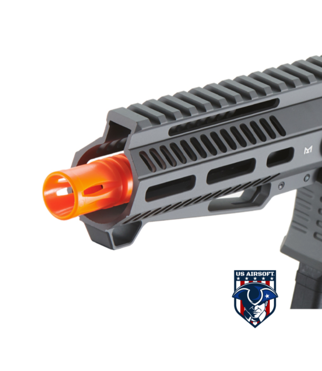 Zion Arms R15 Mod 1 Short Barrel Airsoft Rifle with Delta Stock (Color: Grey)