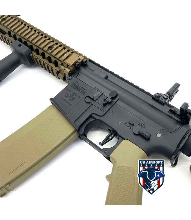 EMG Helios Daniel Defense Licensed MK18 EDGE 2.0 Airsoft AEG Rifle by Specna Arms (Color: Chaos Bronze)