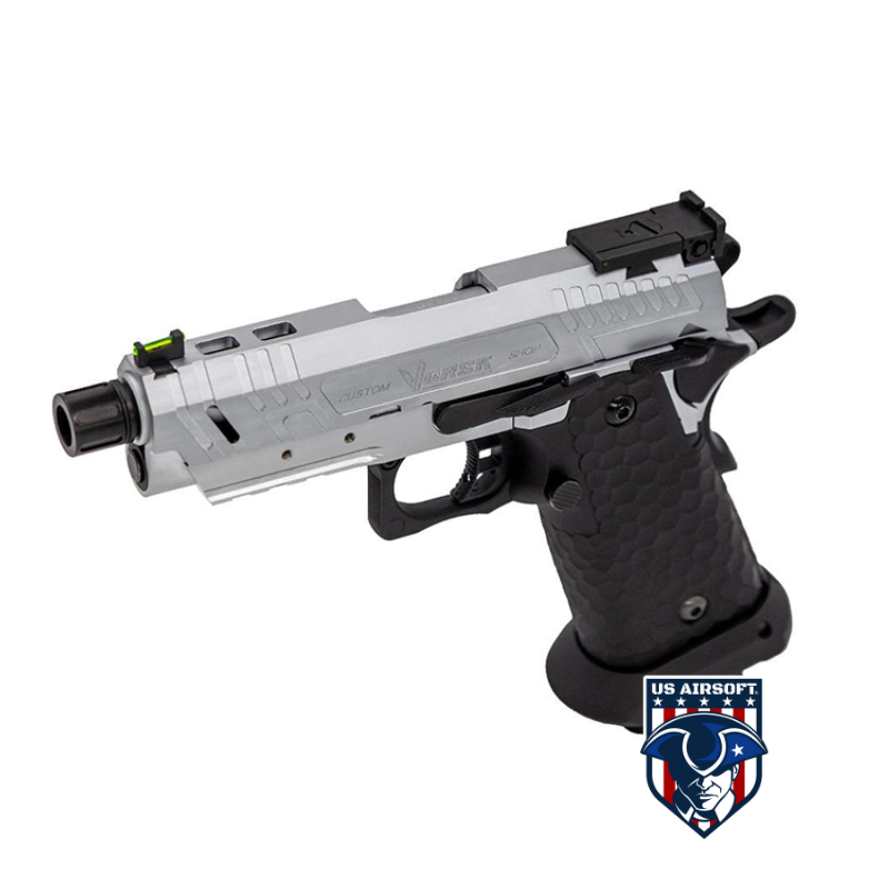 Vorsk Airsoft CS Compact Vengeance 3.8 Hi Capa - Silver/Black - US ...