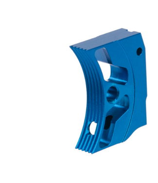 EDGE EDGE Airsoft Aluminum Trigger for Hi-CAPA / 1911 Gas Blowback Airsoft Pistols - Type 3 (Color: Blue)