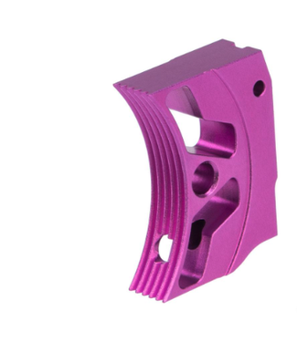 EDGE EDGE Airsoft Aluminum Trigger for Hi-CAPA / 1911 Gas Blowback Airsoft Pistols - Type 3 (Color: Purple)