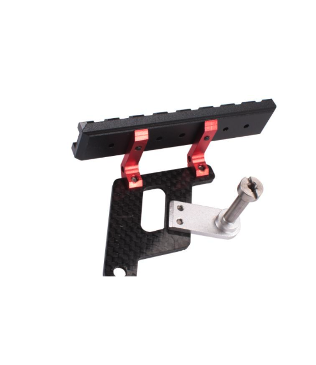 Matrix Graphite Upper Rail Mount for Hi-CAPA Series Airsoft GBB - Red