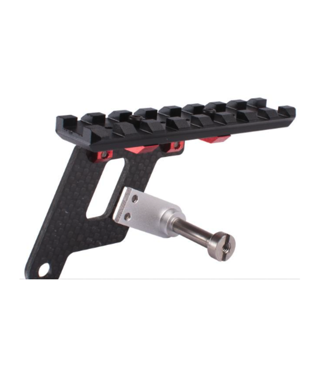 Matrix Graphite Upper Rail Mount for Hi-CAPA Series Airsoft GBB - Red