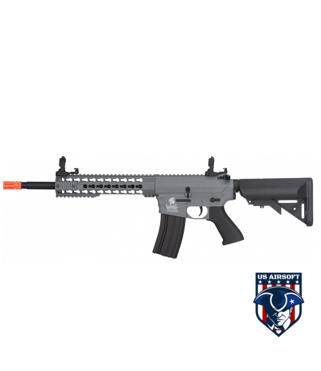Lancer Tactical Gen 2 10" KeyMod M4 Evo Airsoft AEG Rifle Core Series (Gray)(No Battery and Charger)