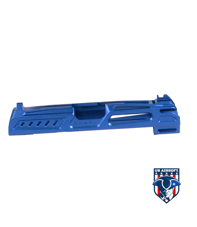 LA CAPA Customs LA Capa Customs x SpeedQB 4.3 “COBRA” Aluminum Slide - Blue