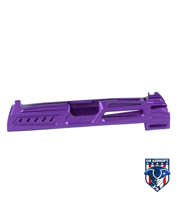 LA CAPA Customs LA Capa Customs x SpeedQB 4.3 “COBRA” Aluminum Slide - Purple