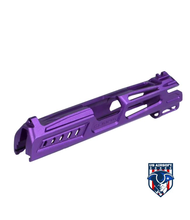 LA Capa Customs x SpeedQB 4.3 “COBRA” Aluminum Slide - Purple