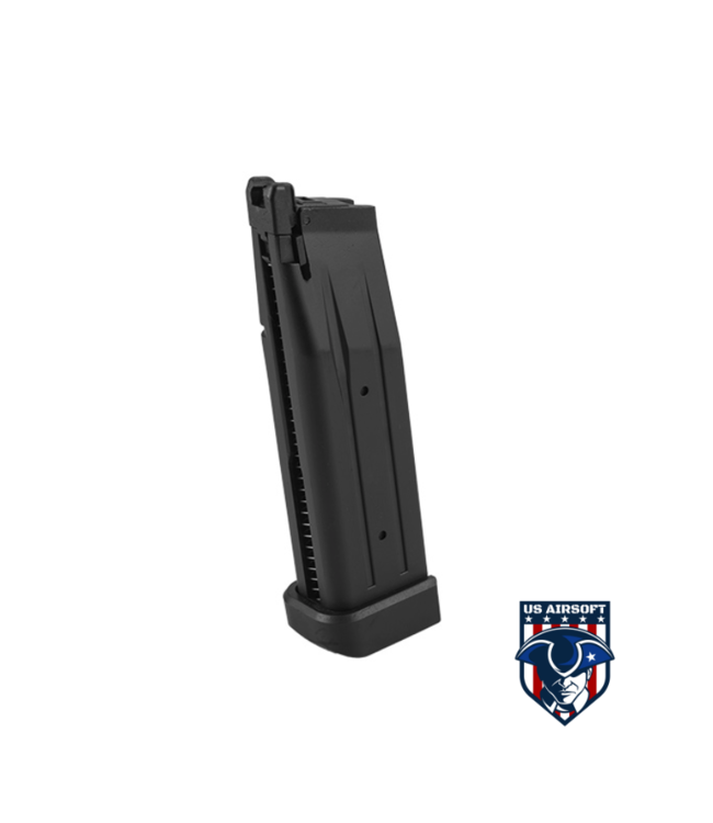 Golden Eagle IMF 3302 OPS-M.RP HiCapa Semi-Auto GBB Metal Pistol, BK