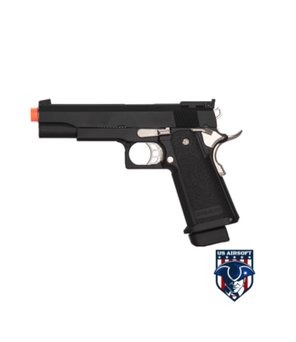 Golden Eagle Golden Eagle IMF 3302 OPS-M.RP HiCapa Semi-Auto GBB Metal Pistol, BK