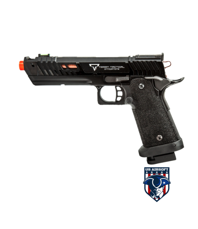 Jag Precision TTI JW4 Pit Viper Hi Capa by JAG Arms Airsoft Pistol - Green Gas