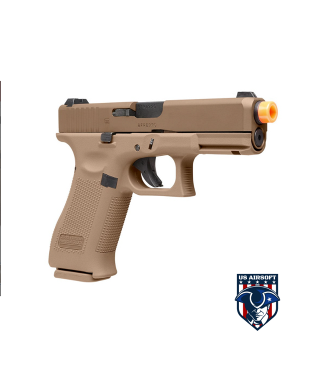 Elite Force Fully Licensed GLOCK 19X Gas Blowback Airsoft Pistol (Type: Green Gas / Tan)