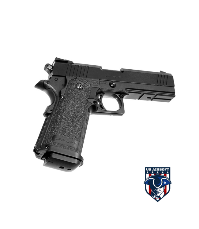 Tokyo Marui 4.3 Tactical Custom Hi-Capa GBB Airsoft Pistol (BLACK)